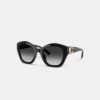 Lunettes de soleil géométriques oversize « Maxi Sculpted C »