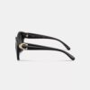 Lunettes de soleil géométriques oversize « Maxi Sculpted C »