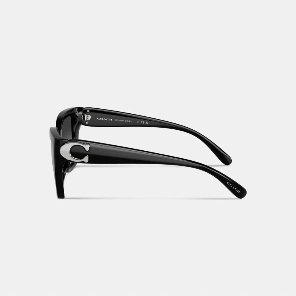 Lunettes de soleil « Maxi Sculpted C Square Cat Eye » à monture large