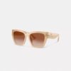 Lunettes de soleil oversize « œil de chat »