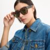 Lunettes de soleil oversize « œil de chat »