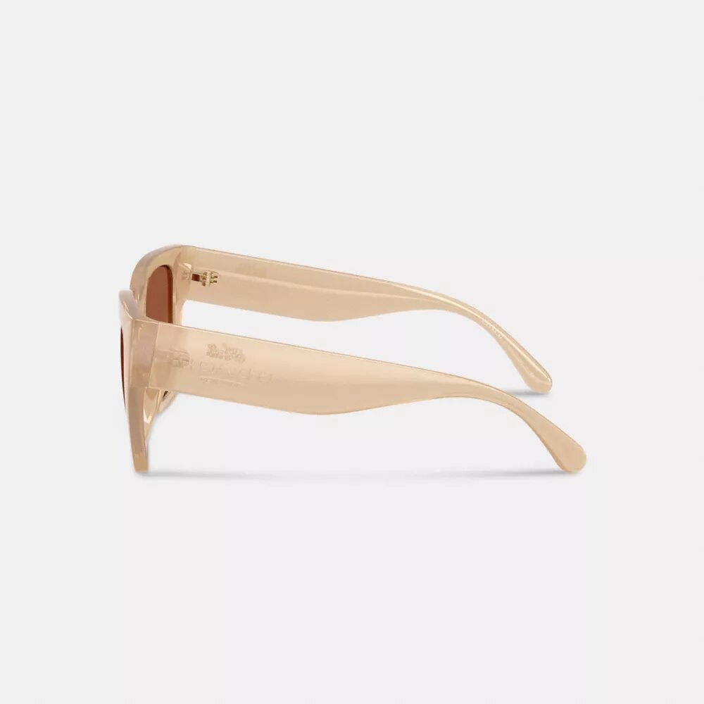 Lunettes de soleil oversize « œil de chat »