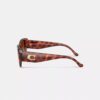 Lunettes de soleil rectangulaires oversize « Maxi Sculpted C »