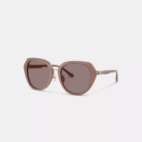 Lunettes de soleil rondes oversize Maxi Sculpted C