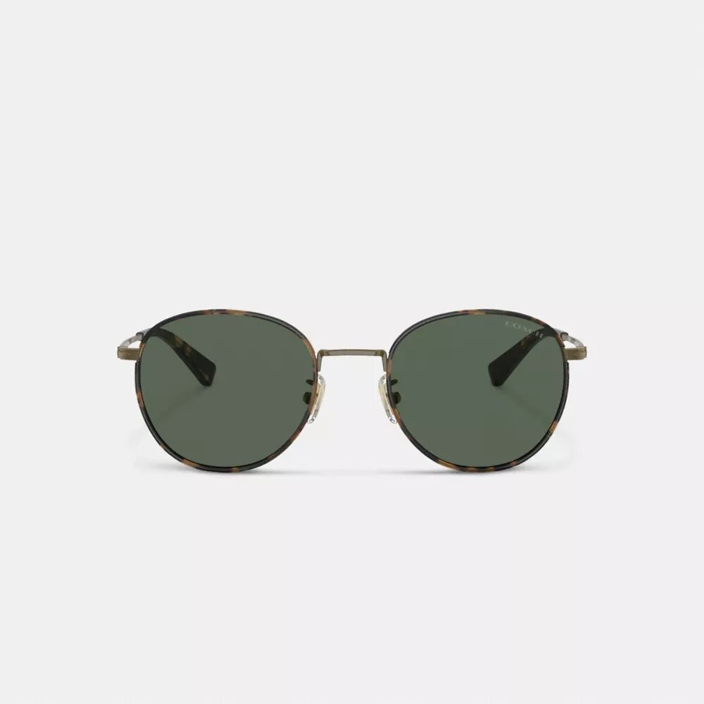 Lunettes de soleil rondes Windsor en métal