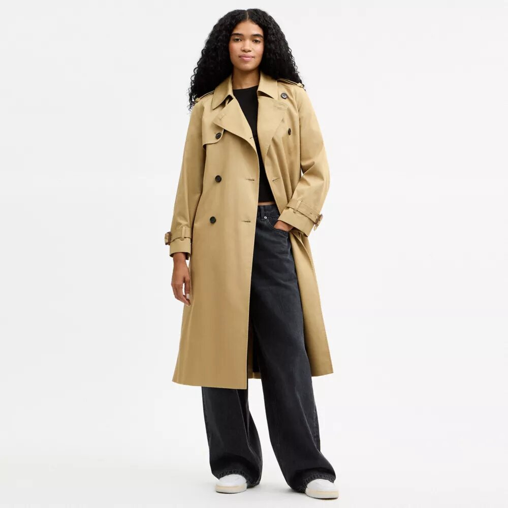 Manteau de Trench décontracté