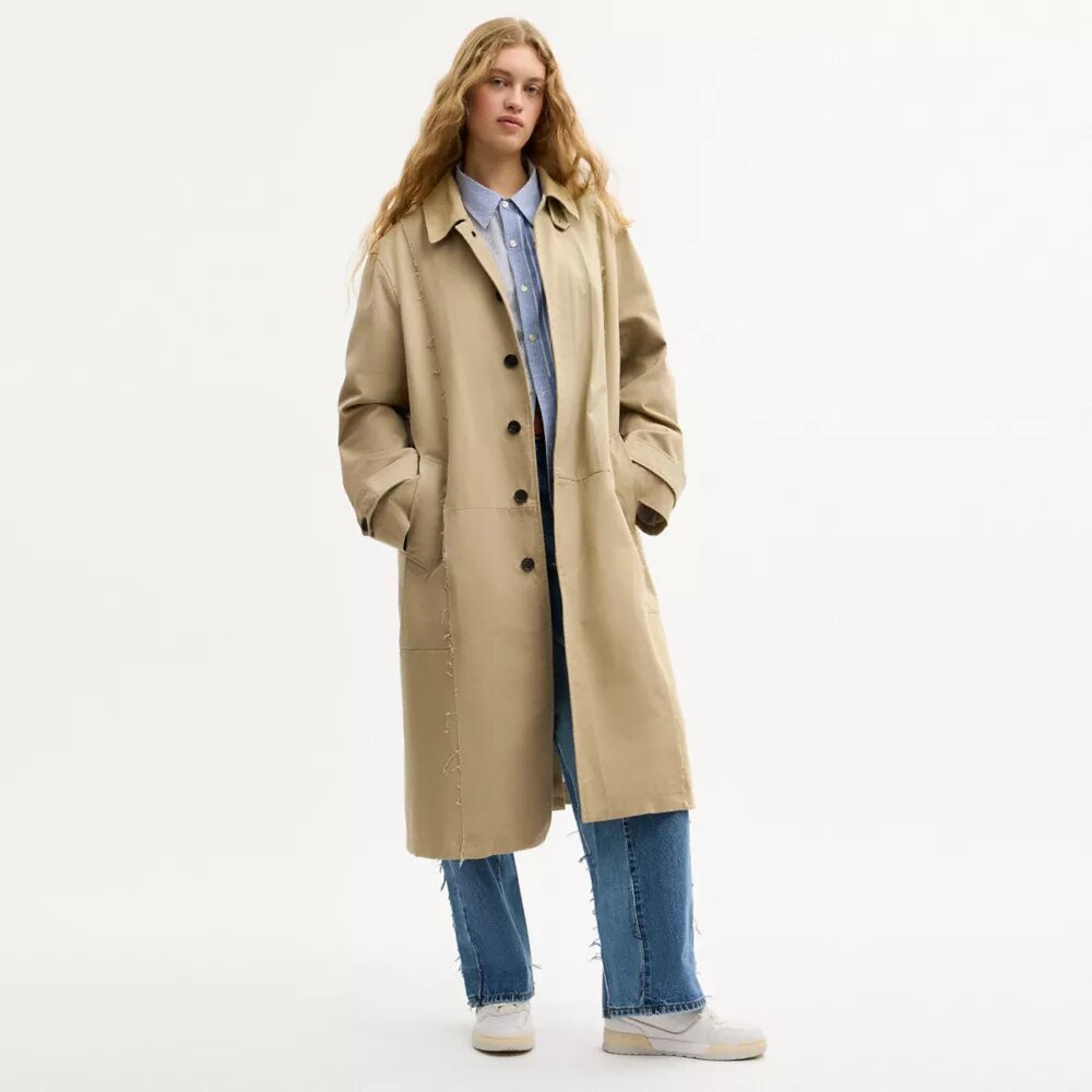 Manteau en coton recyclé