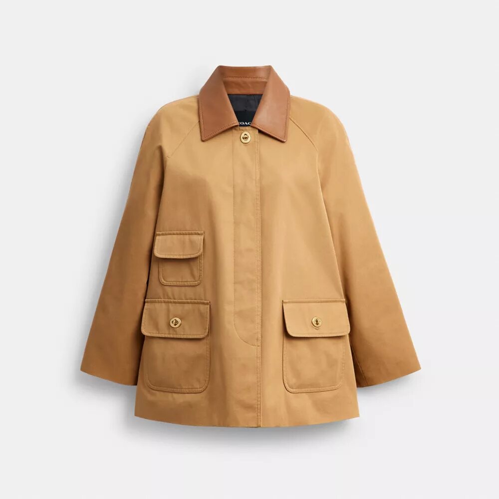 Manteau Swing à fermoir Turnlock