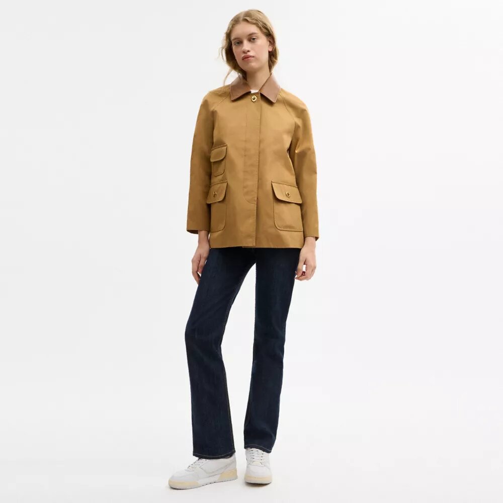 Manteau Swing à fermoir Turnlock