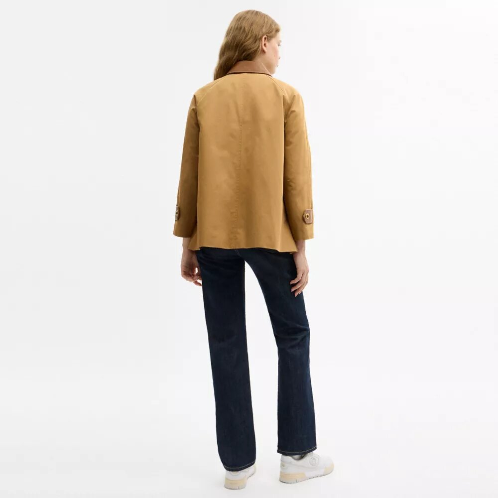 Manteau Swing à fermoir Turnlock