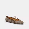 Mary Janes à double boucle en jacquard emblématique