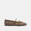 Mary Janes à double boucle en jacquard emblématique