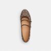 Mary Janes à double boucle en jacquard emblématique