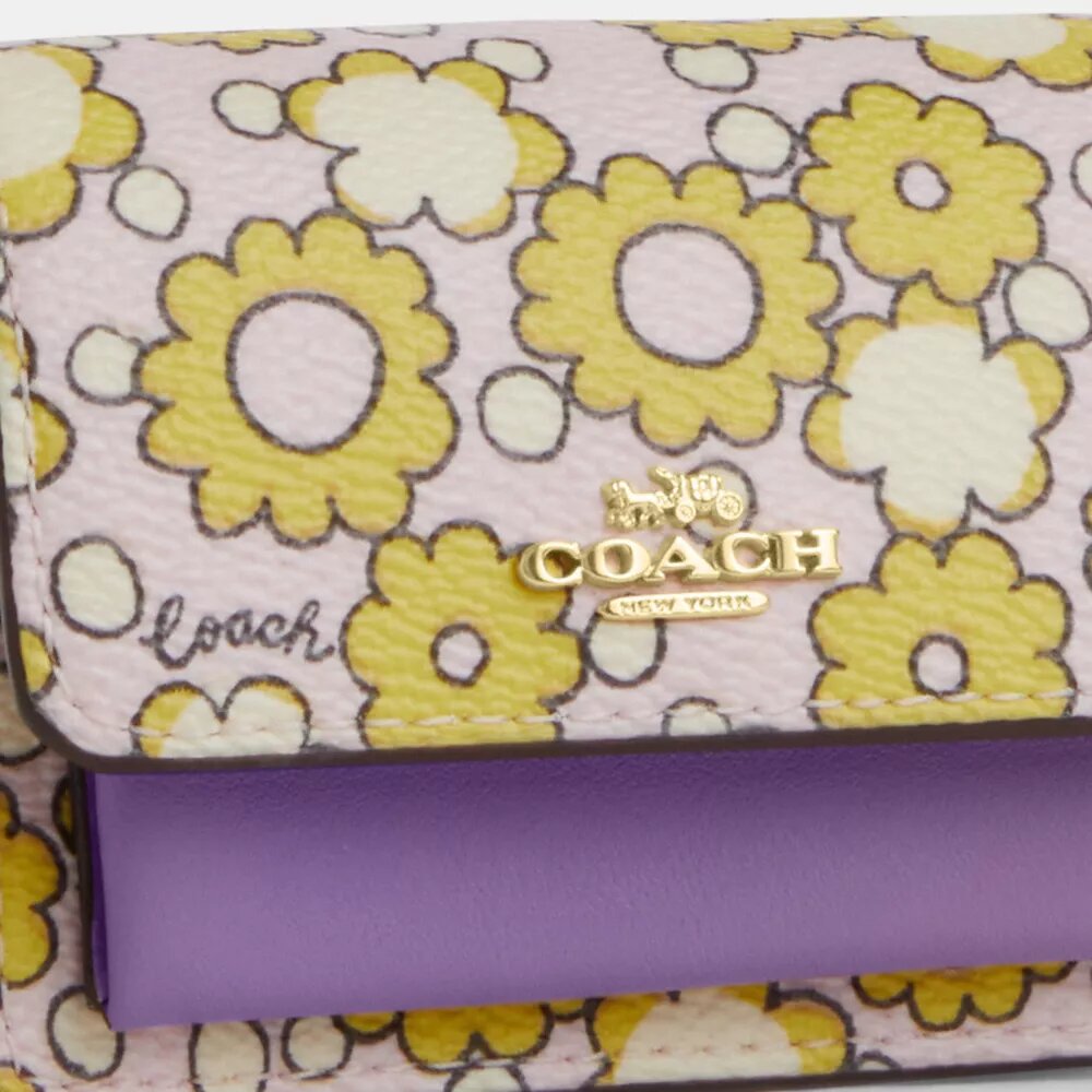 Mini bijou de sac Klare avec imprimé floral en blocs