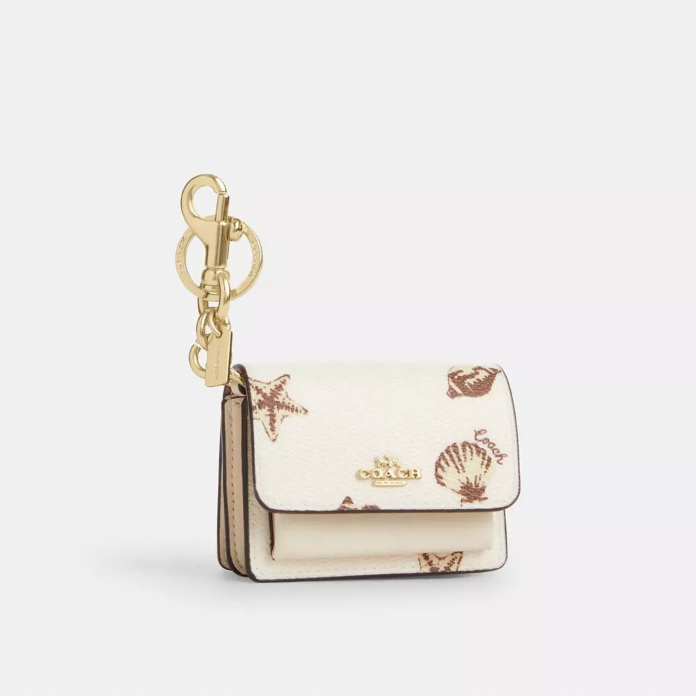 Mini bijou de sac Klare à imprimé coquillage