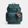 Mini bijou de sac pour sac cabas Warner en Signature Canvas