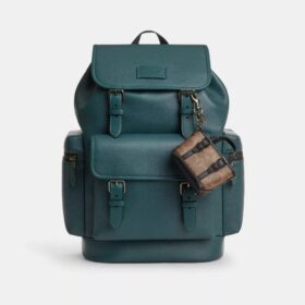 Mini bijou de sac pour sac cabas Warner en Signature Canvas