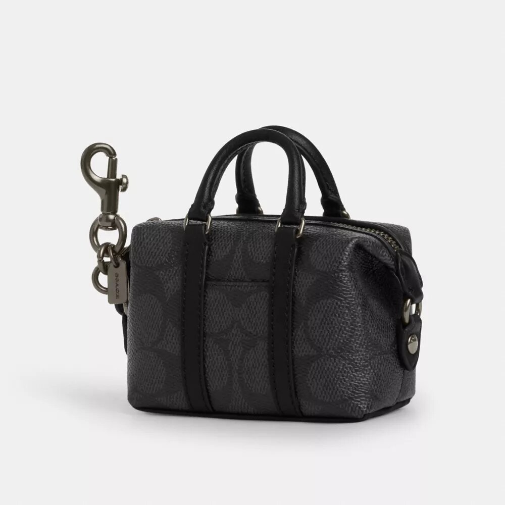 Mini bijou de sac Trekker en Signature Canvas