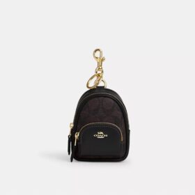 Mini Bijoux de sac pour Court Backpack en Signature Canvas