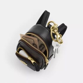 Mini Bijoux de sac pour Court Backpack en Signature Canvas