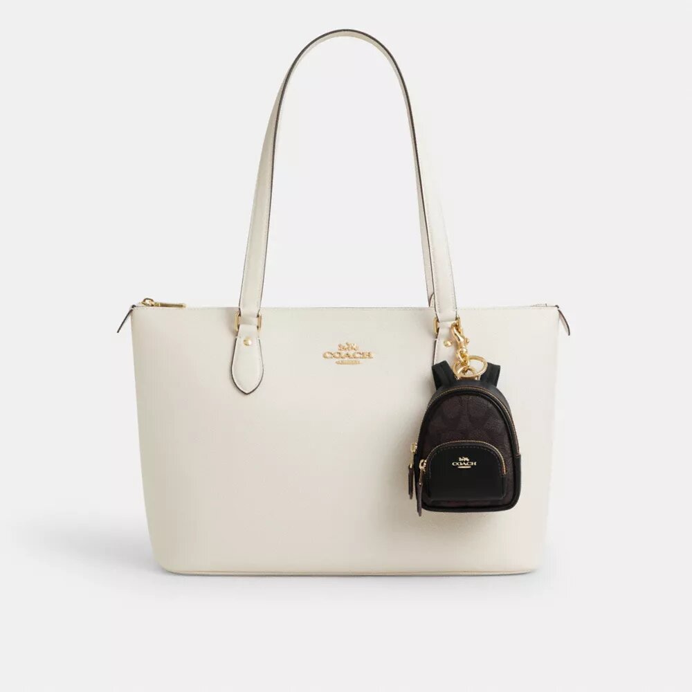 Mini Bijoux de sac pour Court Backpack en Signature Canvas