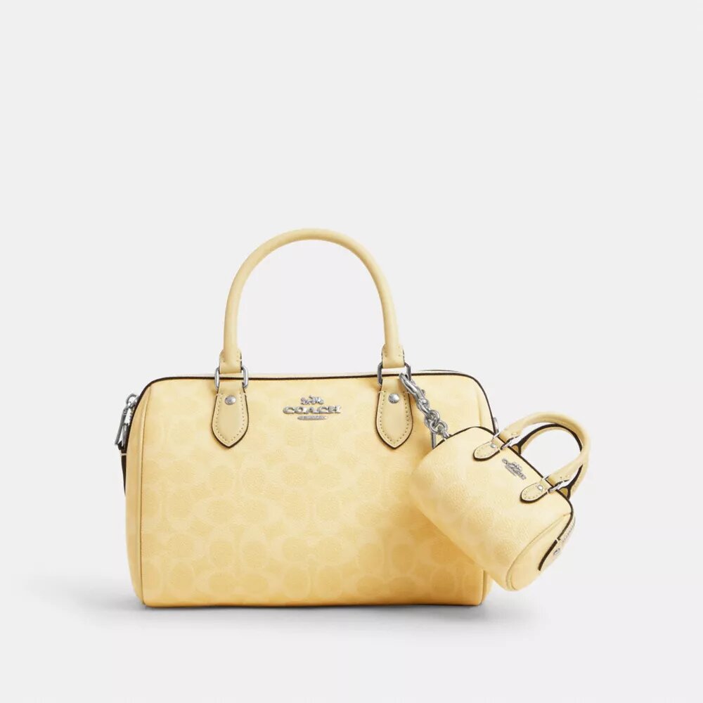 Mini breloque Rowan en Signature Canvas