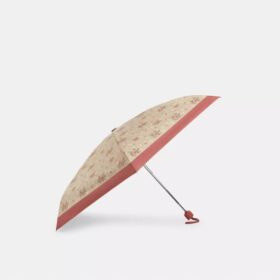 Mini-parapluie anti-UV à imprimé floral