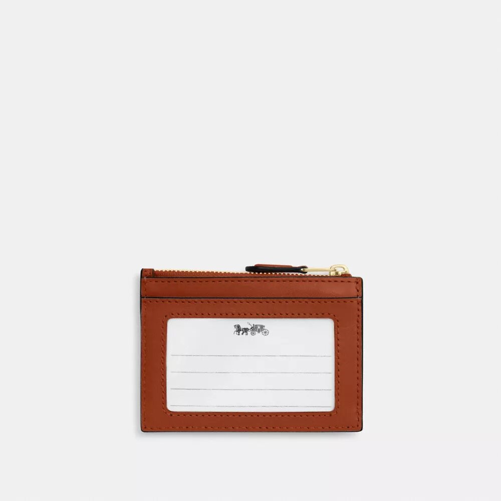 Mini-porte-carte d'identité fin avec matelassage