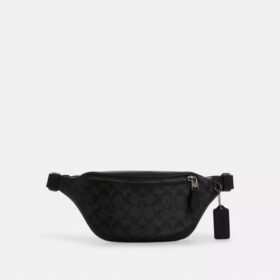 Mini sac banane Warren en Signature Canvas