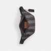 Mini sac banane Warren en Signature Canvas à rayures