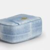 Mini sac bandoulière Carey en denim « Loved » avec Charms