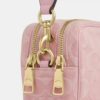 Mini sac bandoulière Carey en denim Signature