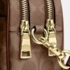 Mini sac bandoulière Carey en Signature Canvas