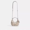 Mini-sac bandoulière Carmen avec imprimé journal
