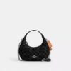 Mini sac bandoulière Carmen en denim emblématique