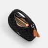 Mini sac bandoulière Carmen en denim emblématique