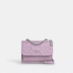 Mini sac bandoulière Klare en cuir emblématique