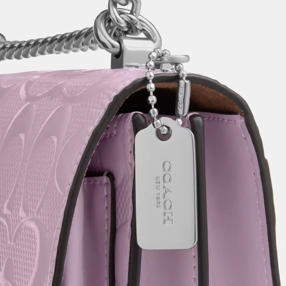 Mini sac bandoulière Klare en cuir emblématique