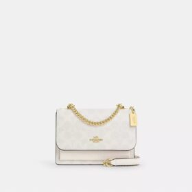 Mini sac bandoulière Klare en Signature Canvas
