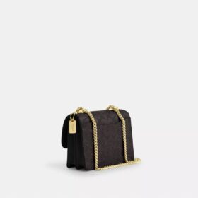 Mini sac bandoulière Klare en Signature Canvas