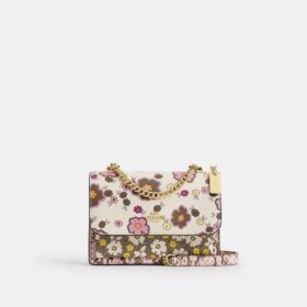 Mini sac bandoulière Klare à imprimé floral