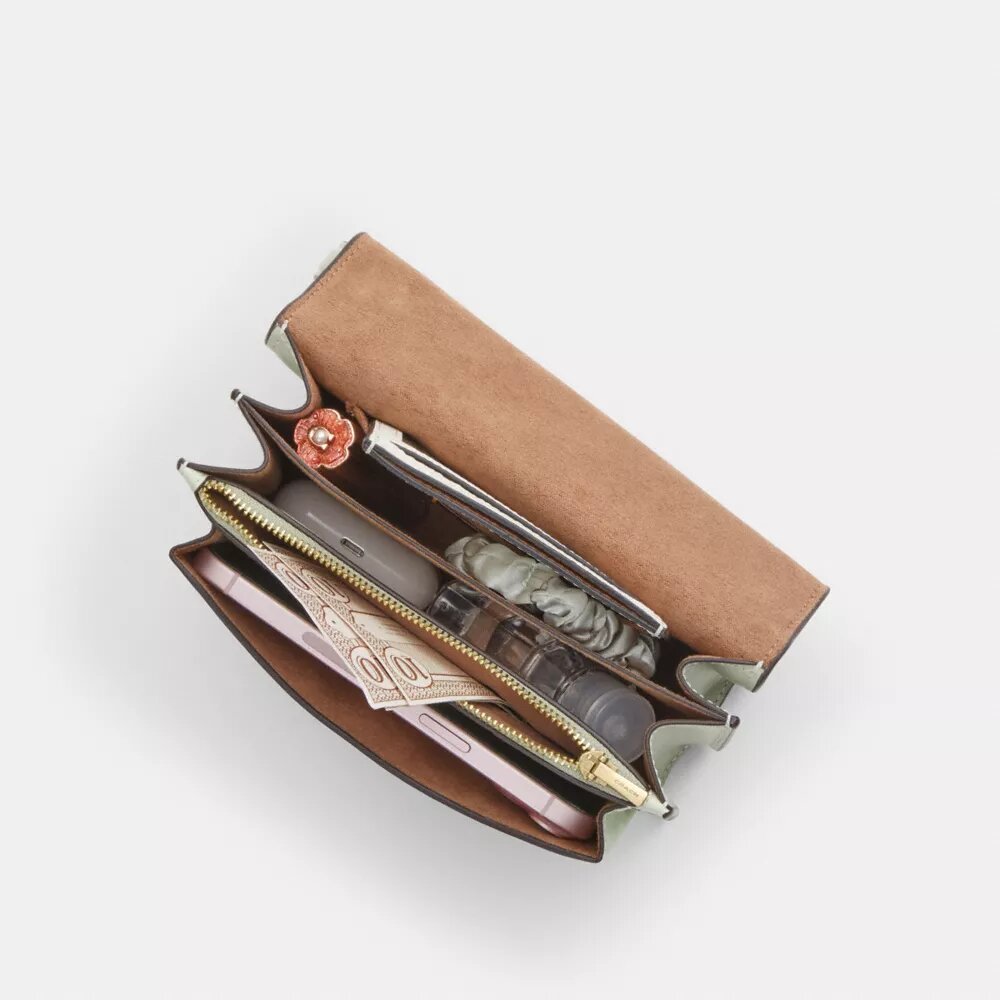 Mini sac bandoulière Klare à imprimé floral