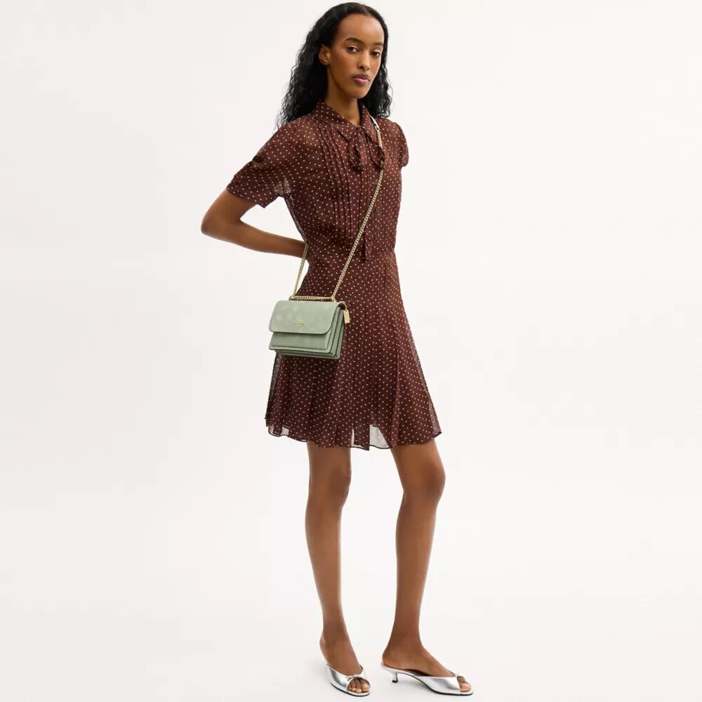 Mini sac bandoulière Klare à imprimé floral
