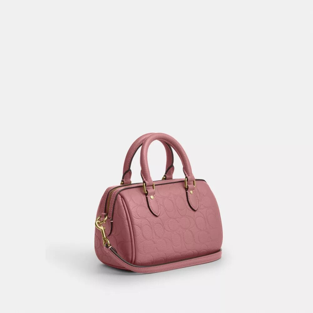 Mini sac bandoulière Rowan en cuir Signature