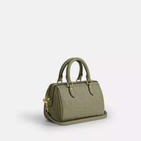 Mini sac bandoulière Rowan en cuir Signature