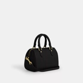 Mini sac bandoulière Rowan en cuir Signature