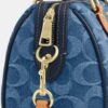 Mini sac bandoulière Rowan en denim emblématique