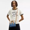 Mini sac bandoulière Rowan en denim emblématique