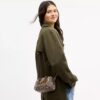 Mini sac bandoulière Rowan en jacquard emblématique avec broderie florale