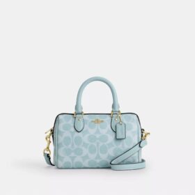 Mini sac bandoulière Rowan en Signature Canvas